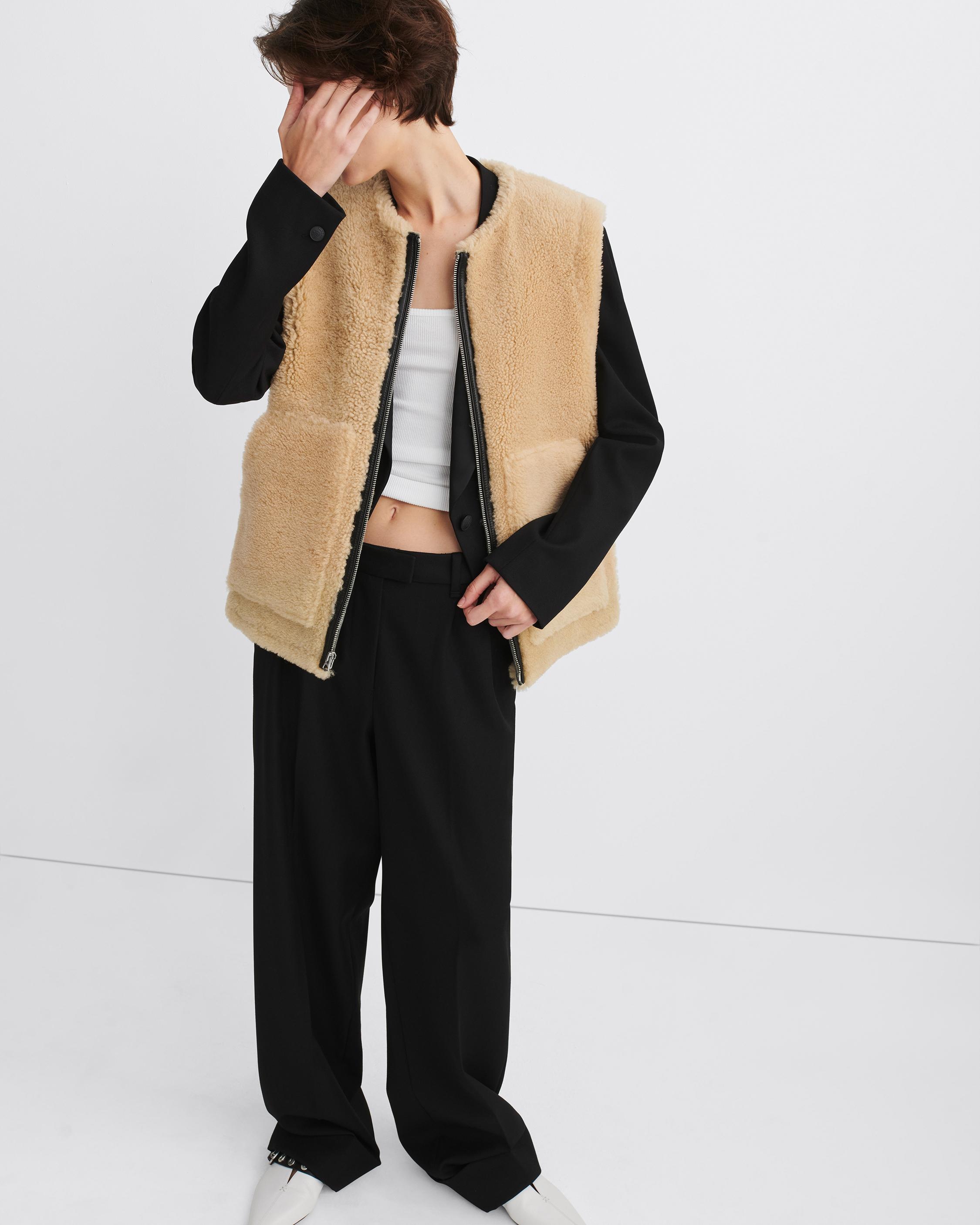 Fia Shearling Vest